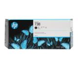 HP 738 300-ml Black DesignJet Ink Cartridge